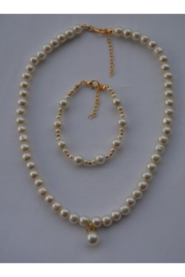 Jewelry set - gold color -