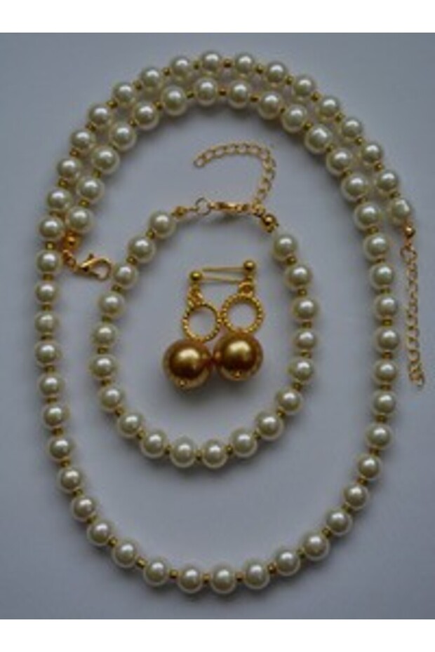 Jewelry set - gold color -