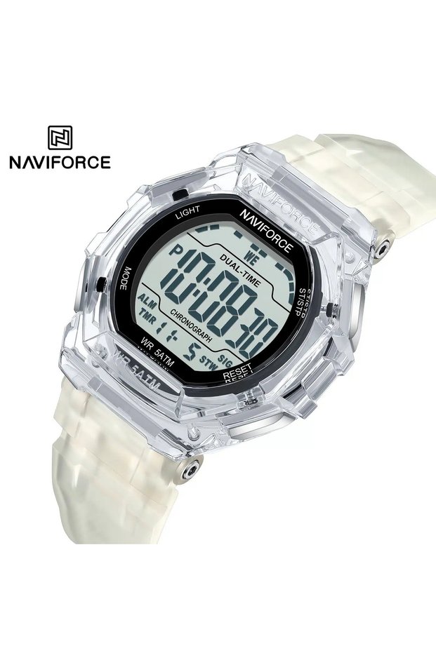 Waterproof Durable Luminous Transparent Digital Men's Wrist Watch