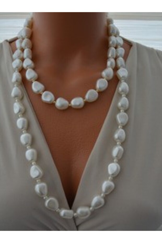 Necklace - Gold Color -