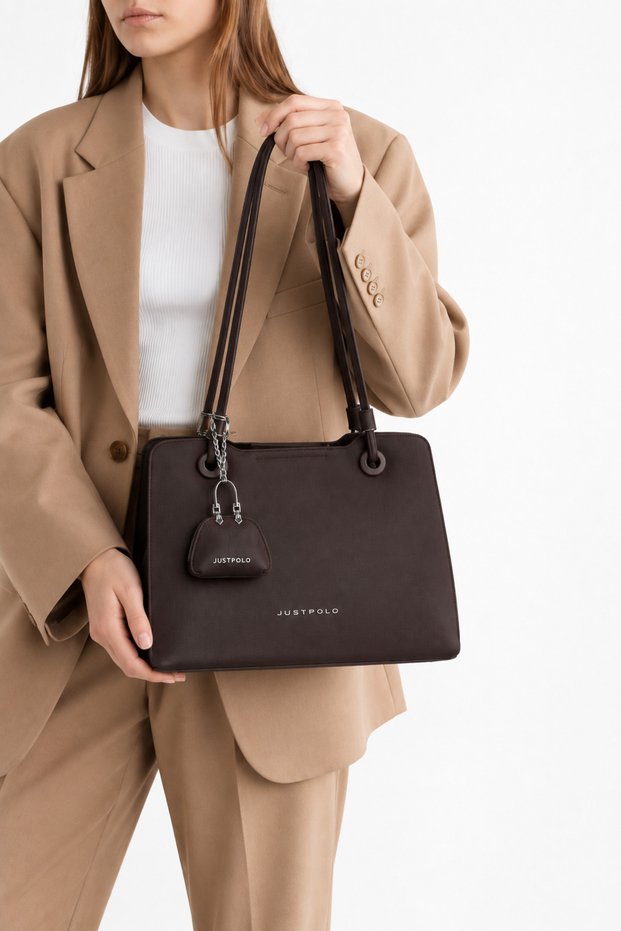 Women's New Season Large Size Accessory Detailed Daily Stylish Handbag Shopper