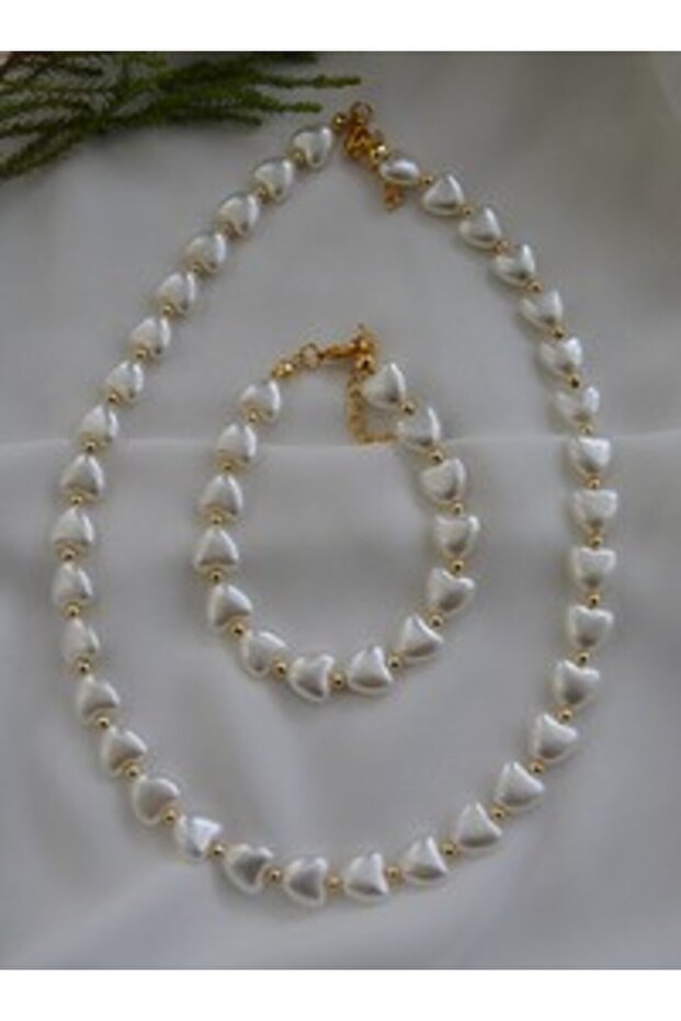 Jewelry set - gold color -