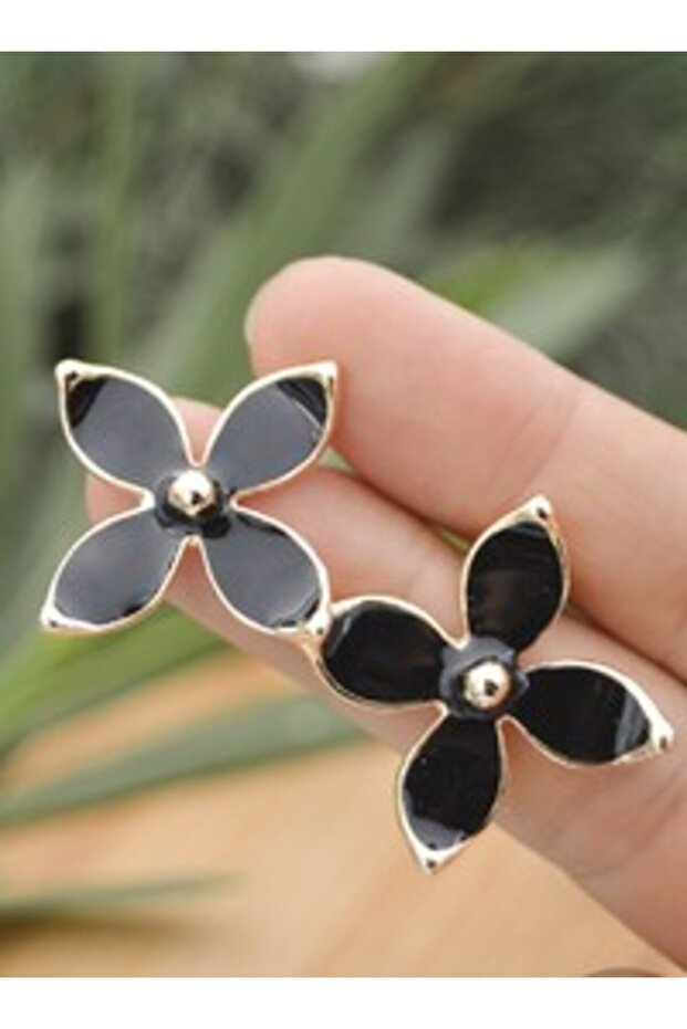 Mineli Earrings - Black -