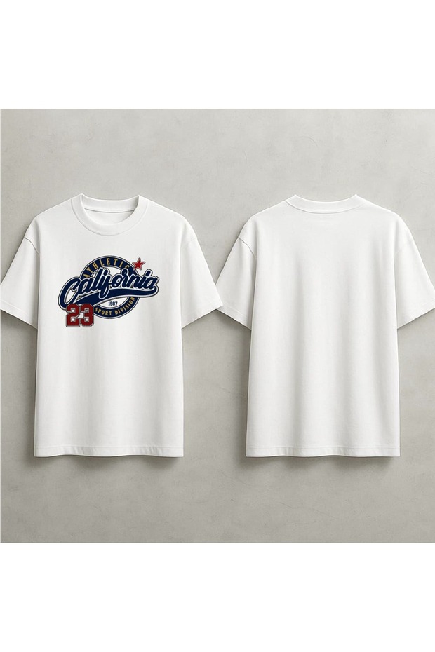 California Printed Oversized T-Shirt