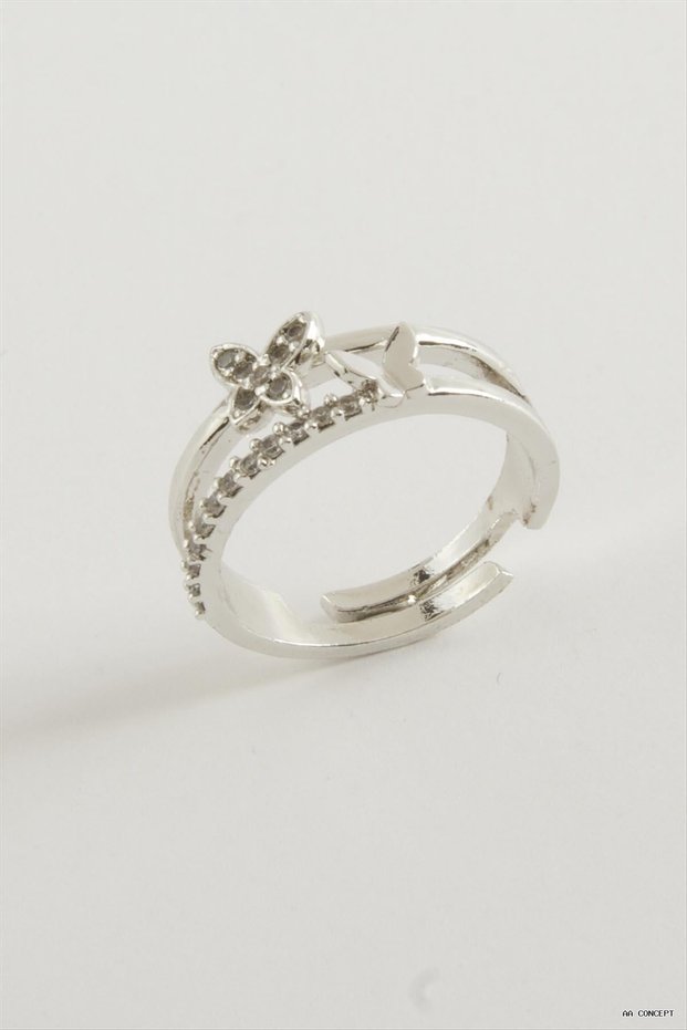 CONCEPTA Zircon Ring (164941) Silver Color