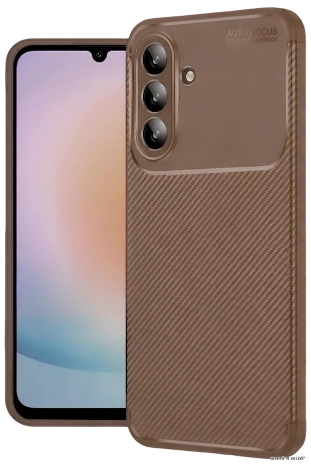 Spt-Gld Galaxy A27 5g Auto Focus Carbon Cover (24242) - Brown