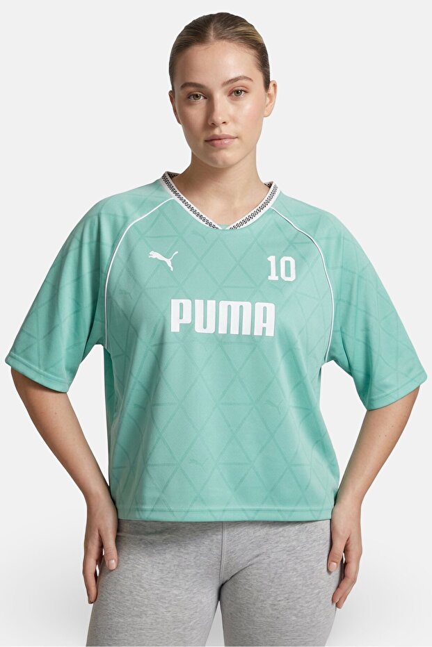 Women Relaxed Fit Short Sleeve Training Top, Green