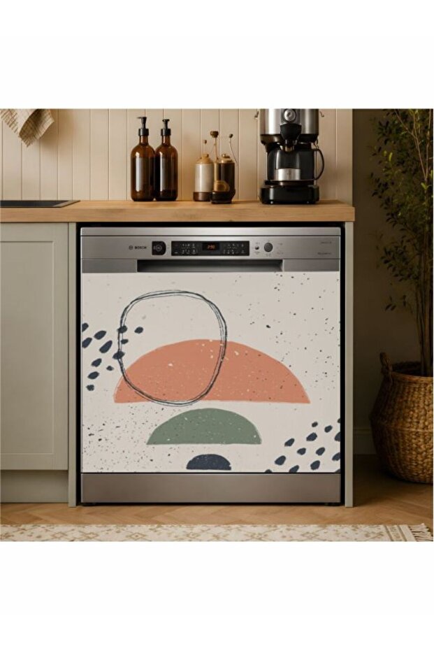 Dishwasher Sticker 70X70 cm Abstract Stone Model 23