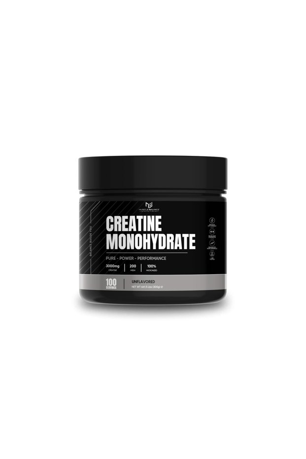 Creatine Monohydrate 300g 100 Servings Unflavored