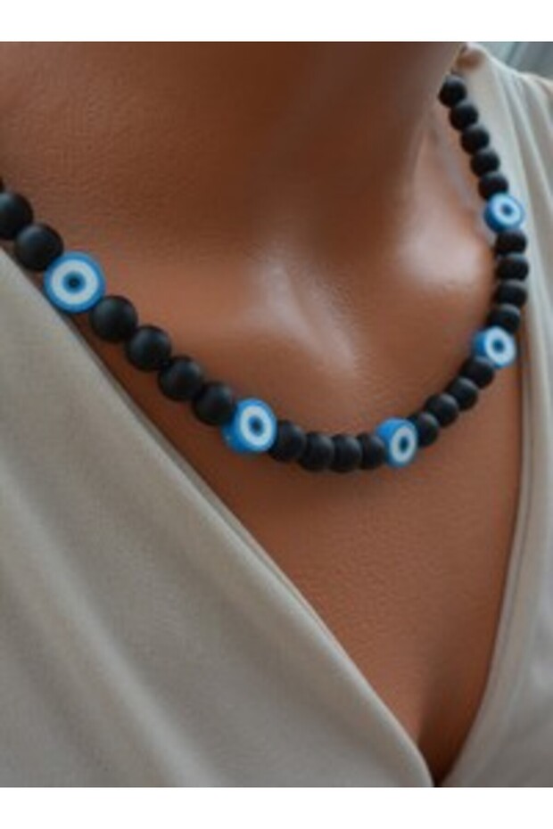 Mat Onyx Necklace -Stoneage