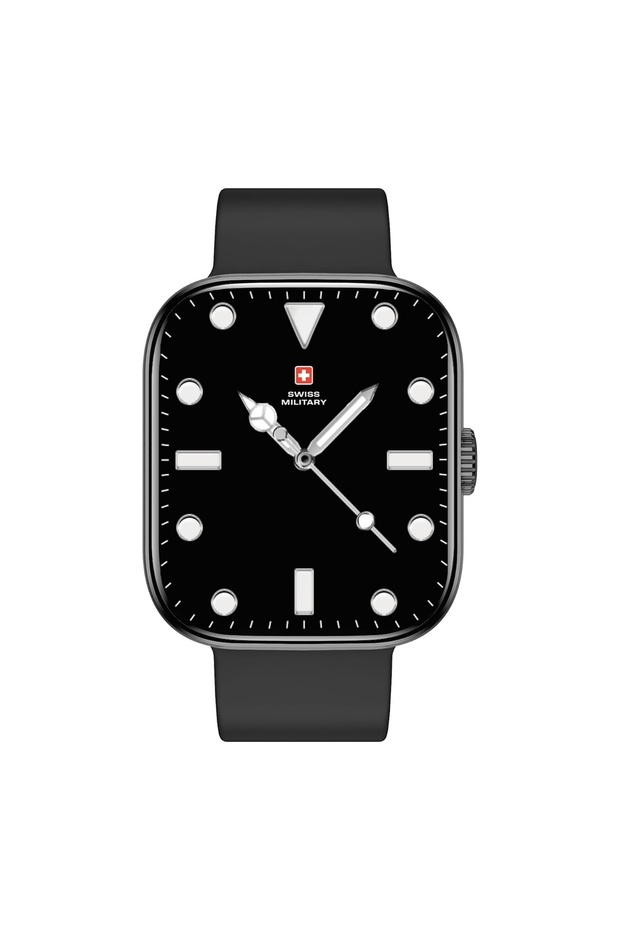 Alps 4 Smart Watch, 1.75 inches AMOLED Display, Black