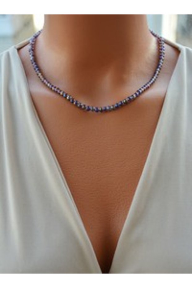 Crystal Quartz Necklace - Multi-Colored