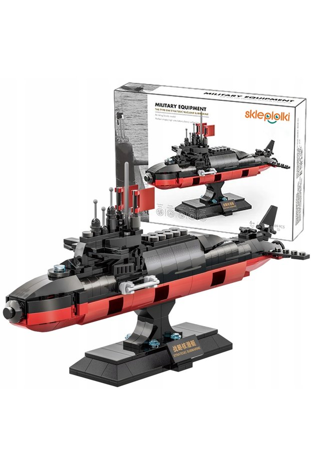 Set de construcție submarin, 389 piese