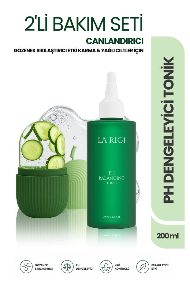 Pore Tightening Tonic and Facial Massage Ball Care Set