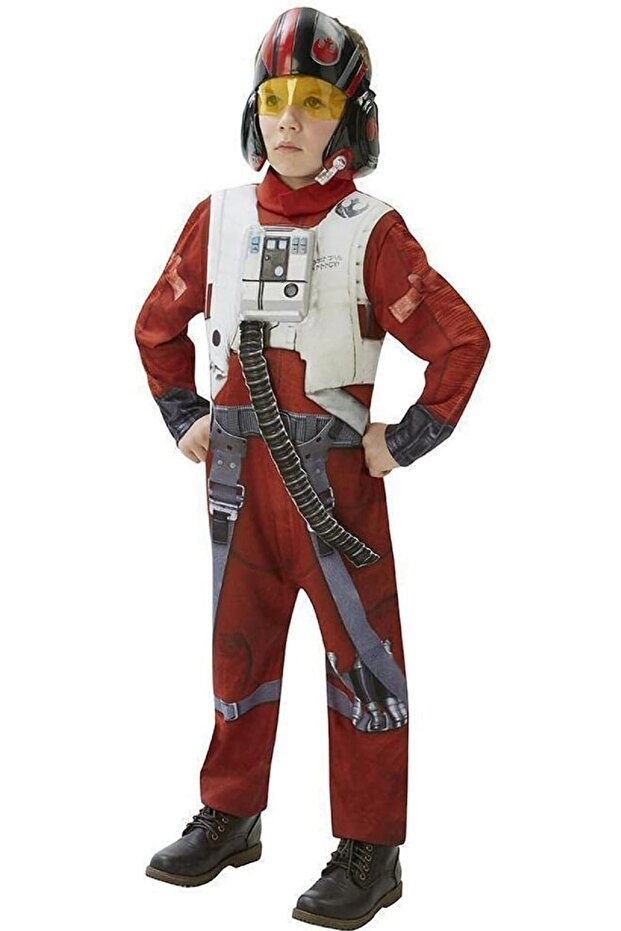 Sw Vii Xwing Fighter Pilot Deluxe Costume Medium 5-6