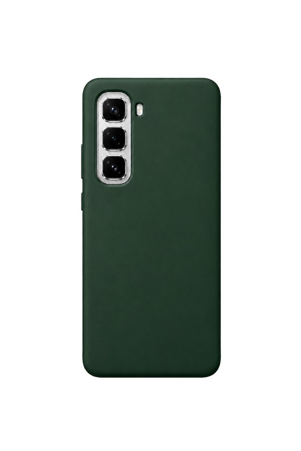 Infinix Hot 60 Pro Compatible Silicone Case with Velvet Coating Inside | Airline Series