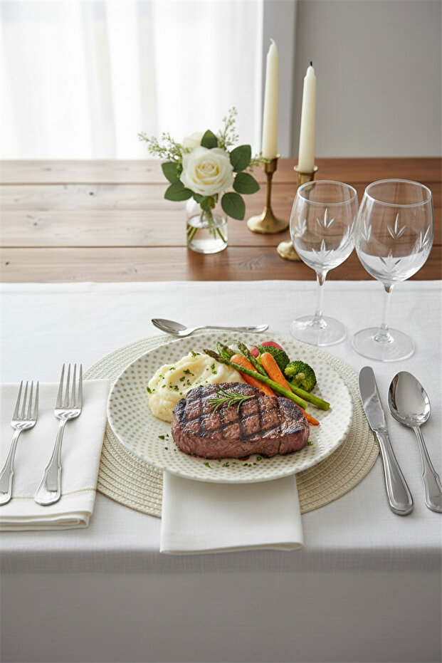 Valencia Serving Plate 27cm Digital Punto