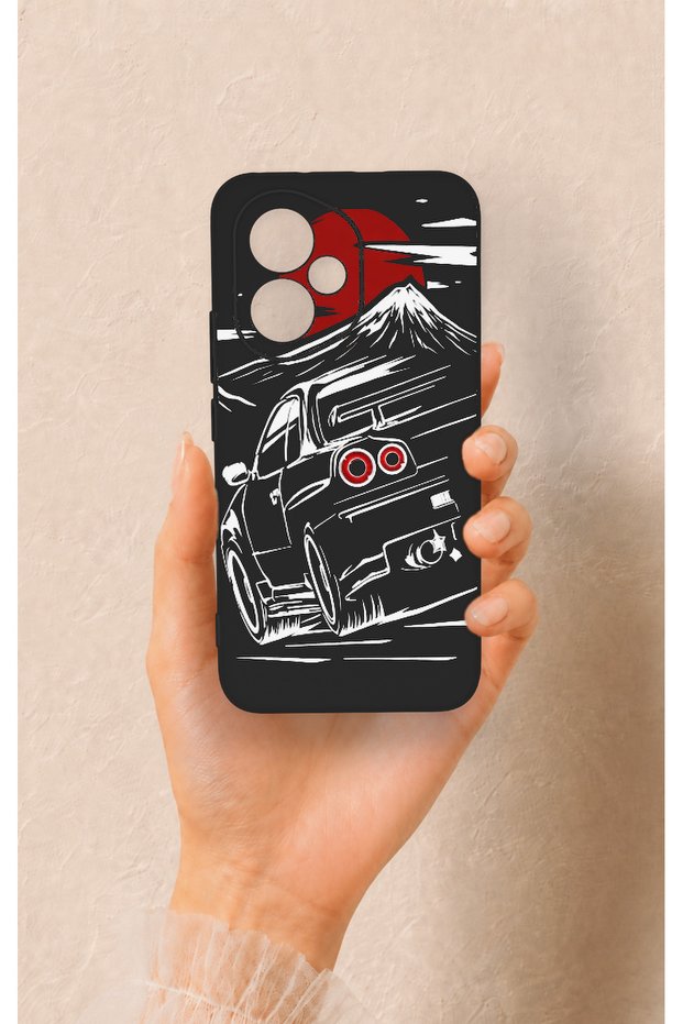 Honor 400 Compatible Speed Passion Patterned Silicone Case