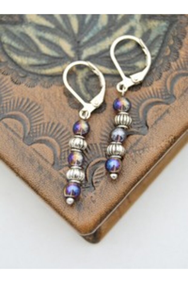 Crystal Quartz Earrings - Multicolor -