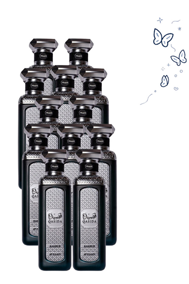12 قطعة من عطر القصيدة بخور 100 مل