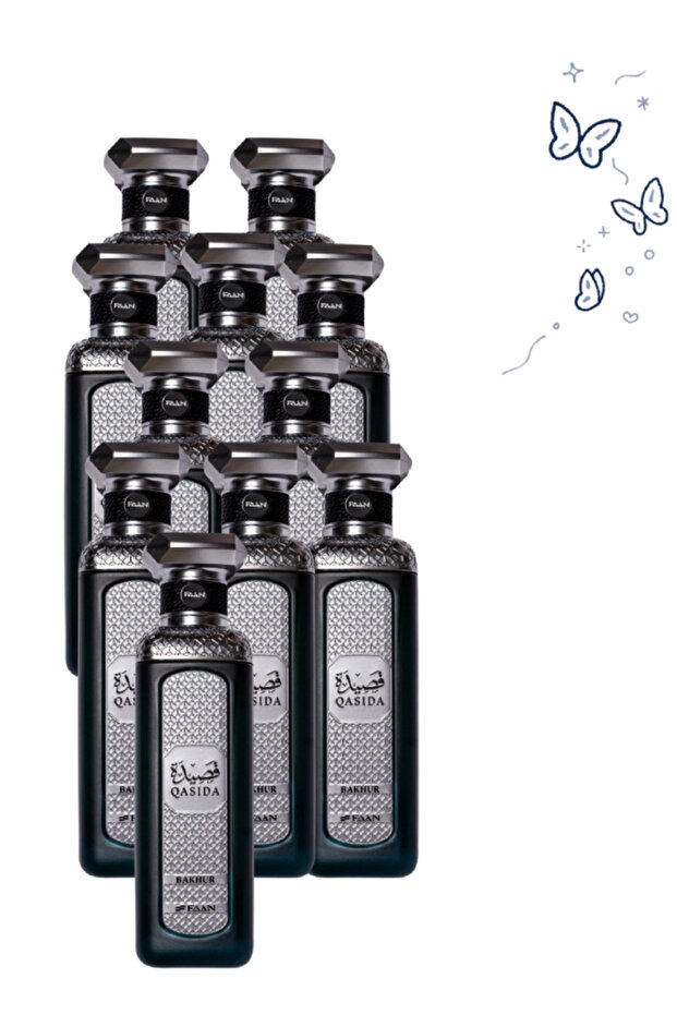 11 قطعة من عطر القصيدة بخور 100 مل