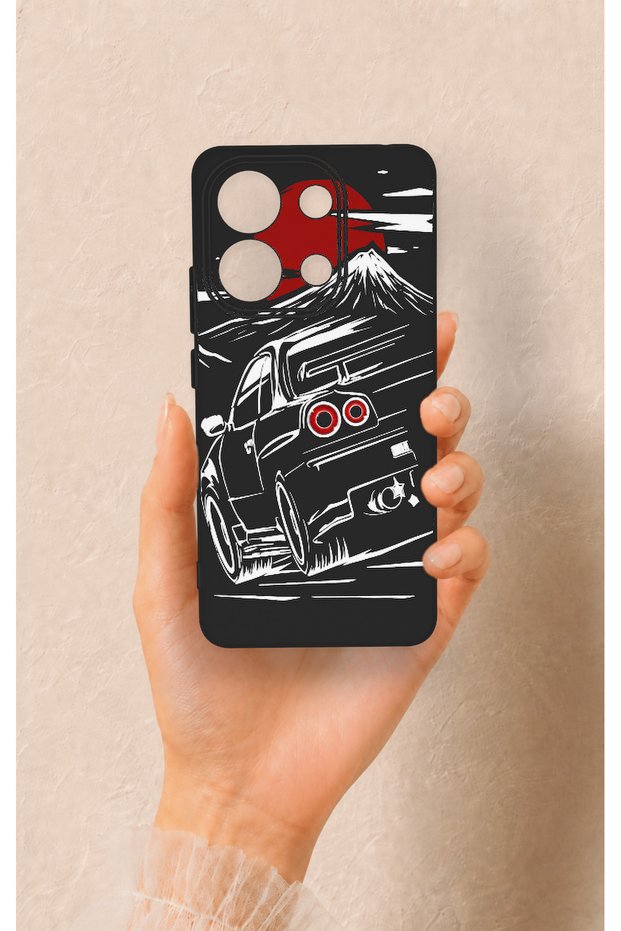 حافظة سيليكون متوافقة مع هاتف Redmi Note 13 4G من Speed Passion