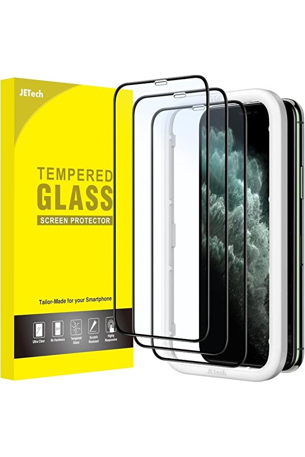 Full-Coverage Screen Protector for iPhone 11 Pro Max/Xs Max, 3-Pack
