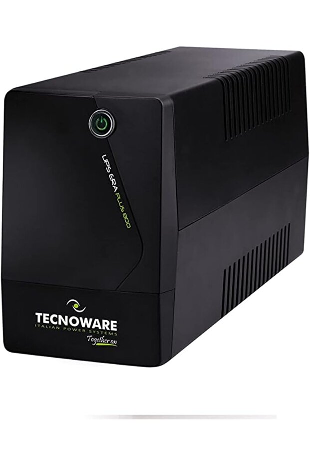 Tecnoware UPS ERA PLUS 800 TOGETHER ON - مصدر طاقة غير منقطع - مقبسين عالميين للإخراج -