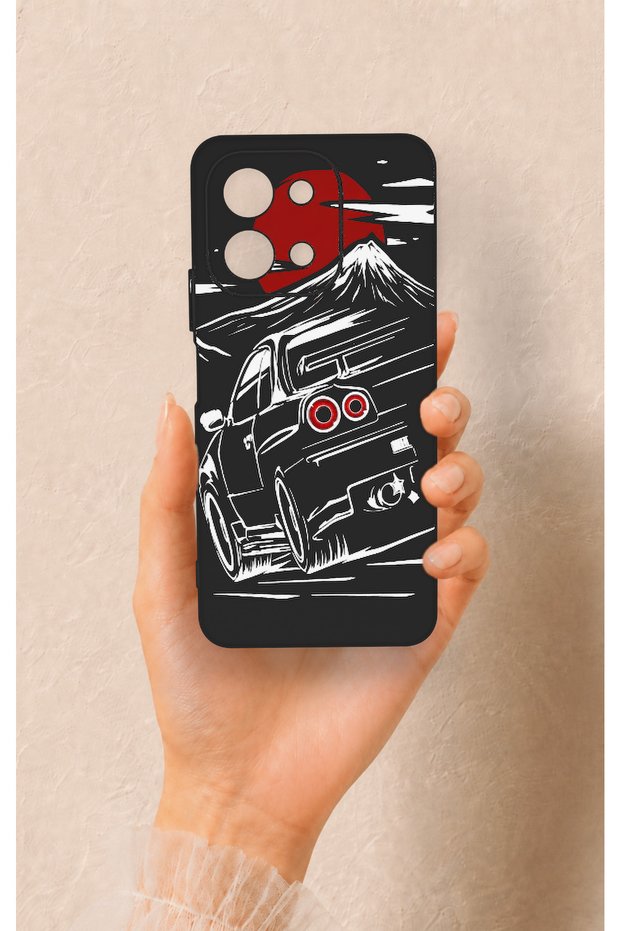 Vivo Y28 Compatible Speed Passion Patterned Silicone Case