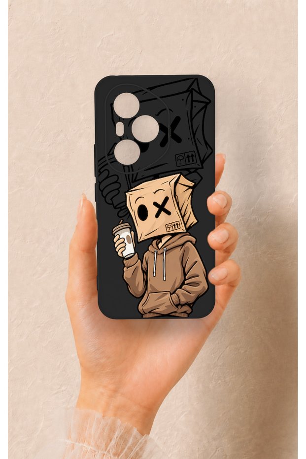 Honor 400 Pro Compatible Coffee Break Patterned Silicone Case