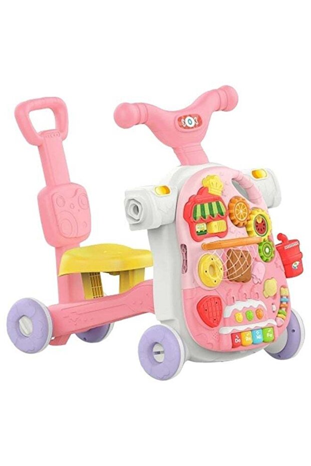 HE0817 - 2-in-1 Baby Walker and Activity Table