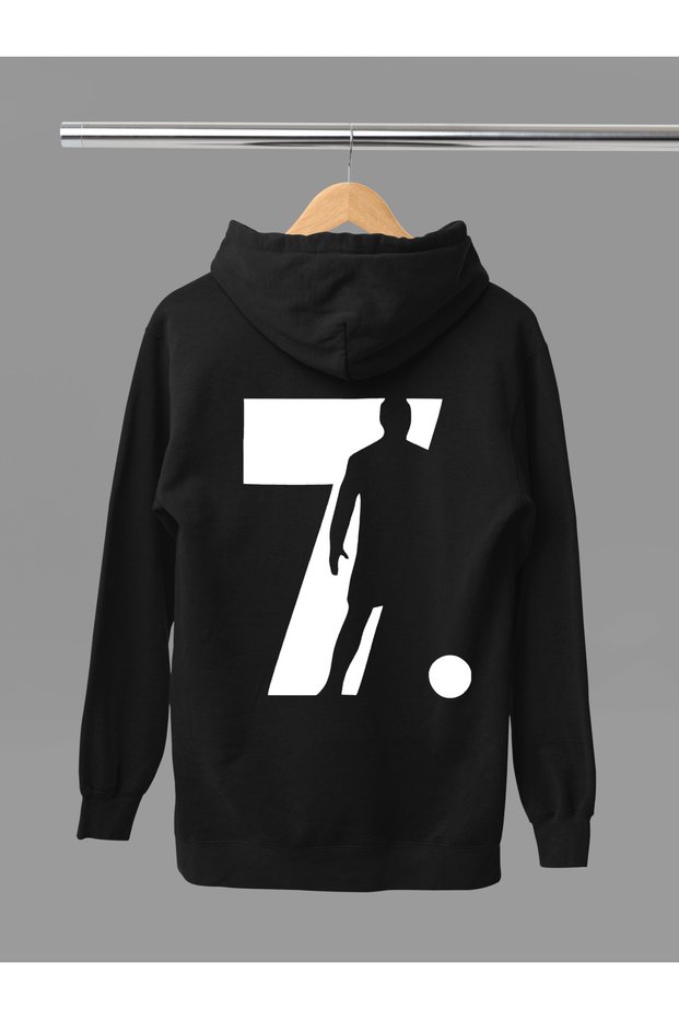Cristiano Ronaldo Printed 3 Yarn Quality Soft Texture Hooded Children's Sweatshirt