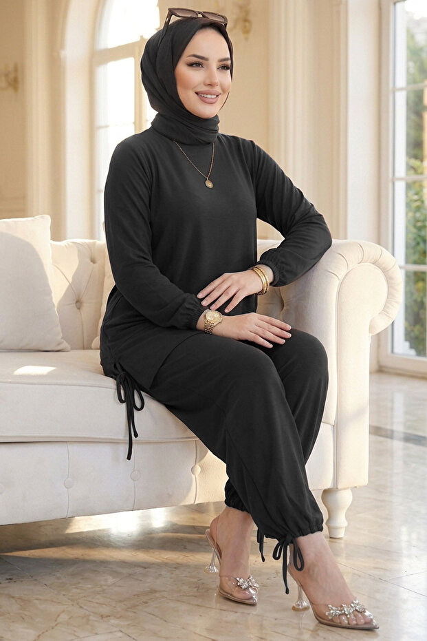 Sandy Double Hijab Set Tbsfhm972