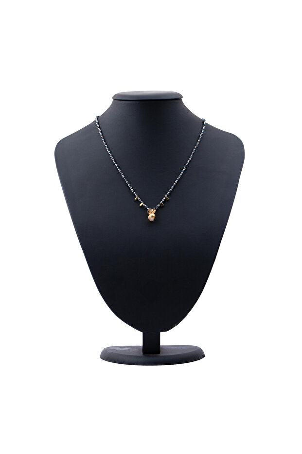 Hematite Glow Natural Stone Necklace