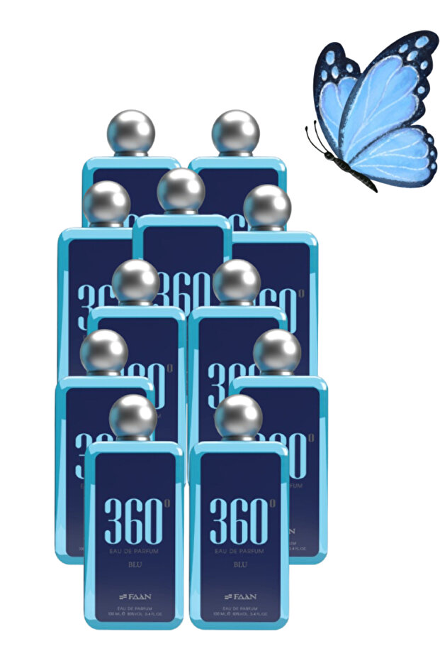 11 قطعة عطر 360 بلو 100 مل