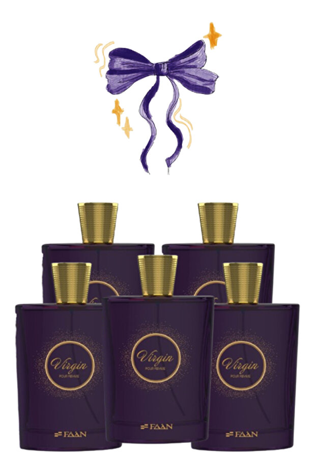 5 قطع من عطر فيرجن بور فام 100 مل