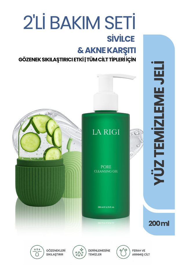 Pore Tightening Purifying Skin Care Set and Anti-Acne
