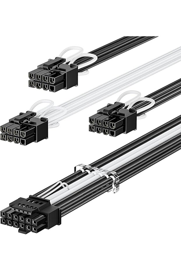 كابل طاقة PCI-e Gen 5.1، 12V-2x6، سلك طاقة لبطاقة الرسومات بقدرة 600 واط، بطول 70 سم