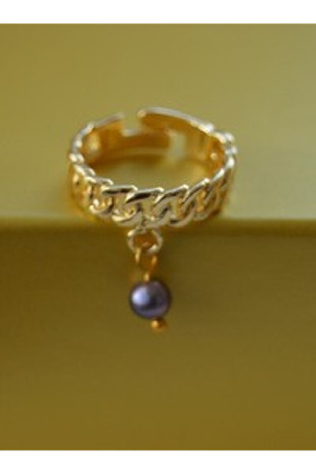 Mini Black Pearl Ring