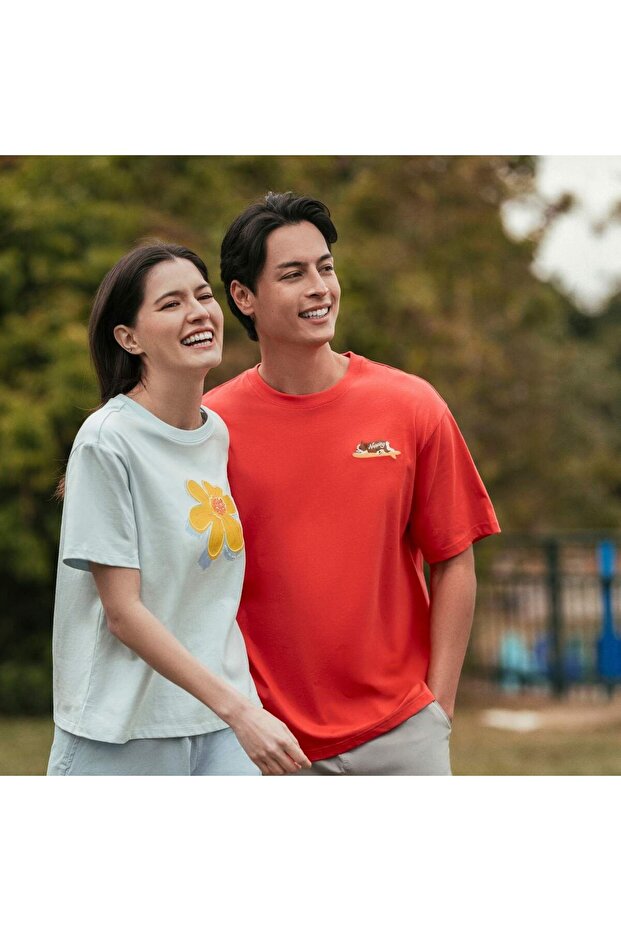 Men's Endless Lazy Days Cayenne Relaxed Tee