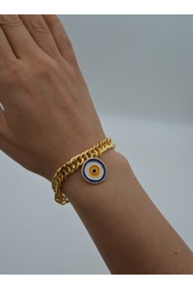 Evil Eye Bracelet - Gold Color -