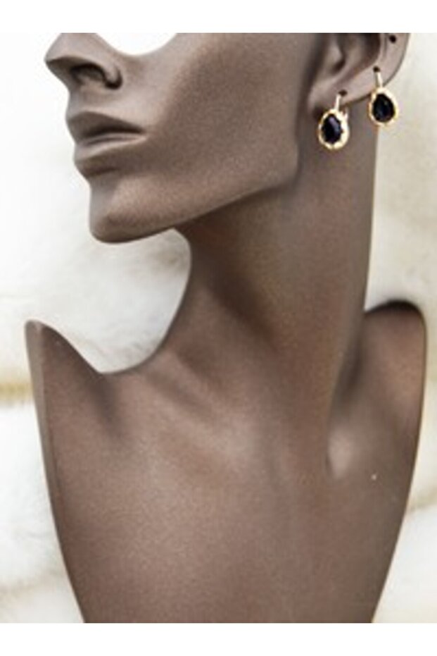 Drop Earrings - Gold Color -