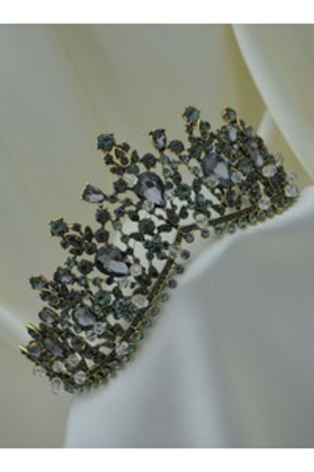 Wedding Engagement Henna Bridal Crown - Multi Color -