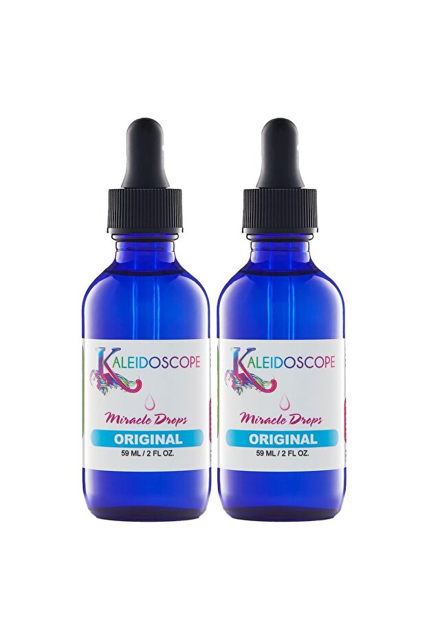 Kaleidoscope Miracle Drops Quick Absorbing Fights Dry Scalp (2 Pack)