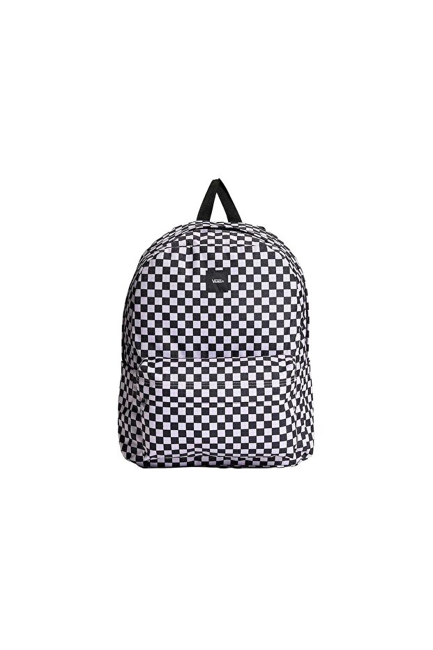 000H4Xh8H1-R Old Skool Check Backpack Black
