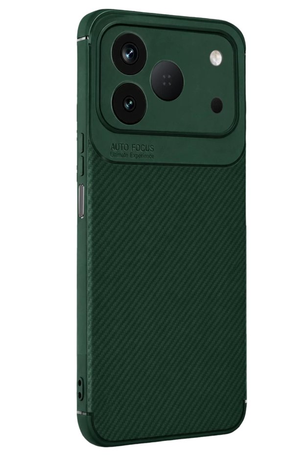 Tecno Spark 50 4g Compatible Auto Focus Carbon Cover - Green
