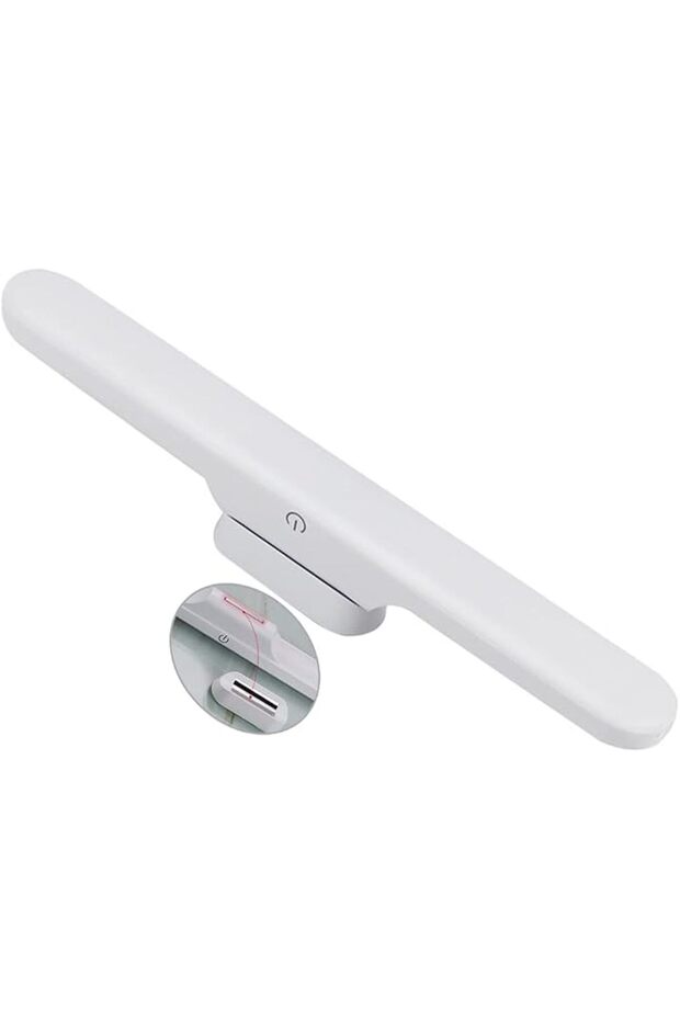 شريط إضاءة LED، قابل للتركيب مغناطيسيًا ويعمل ببطارية قابلة لإعادة الشحن عبر USB، محمول للمكياج والسيارة وغيرها