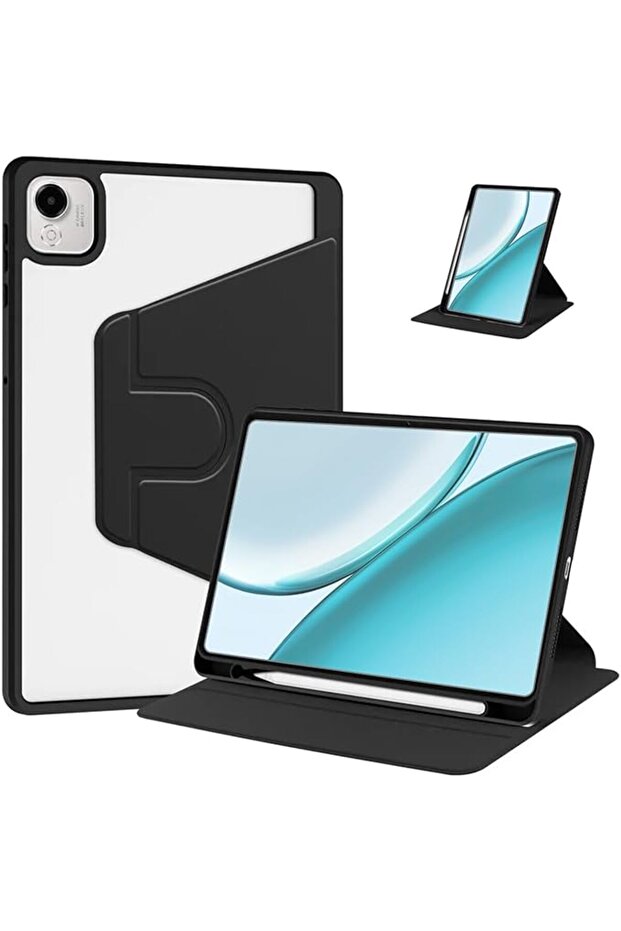 غطاء حماية لشاشة شرف باد x10Pro/ x9Pro/ x9a مع حامل قلم، قابل للدوران 360 درجة، متعدد الاستخدامات