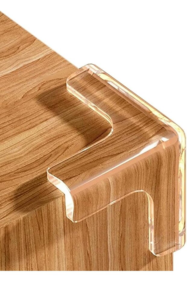 T-Shape Clear Table Corner Guards - 10 Pack Child Proofing