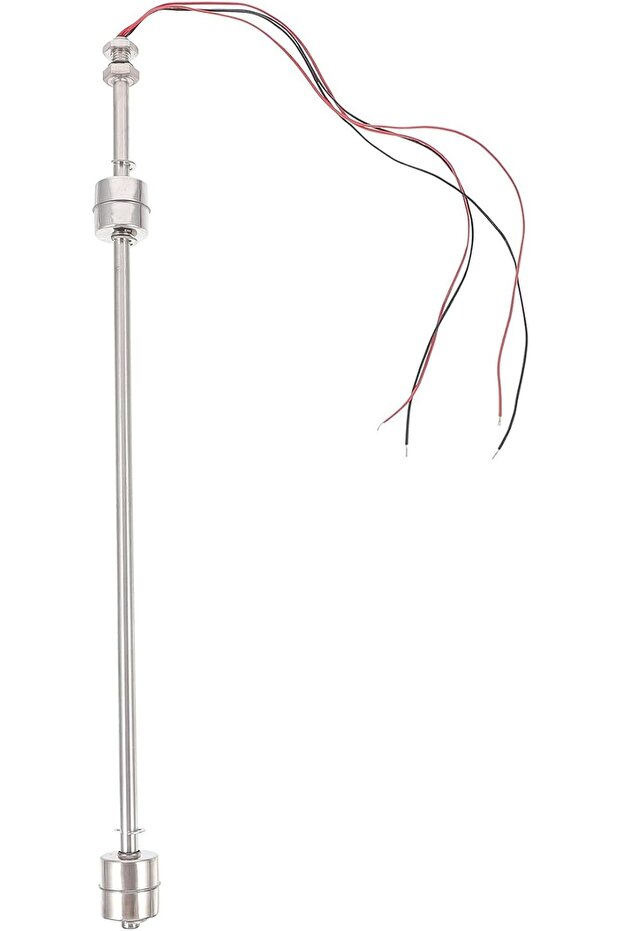 1pc Stainless Steel Water Level Sensor Float Switch for Tank Dual-point Liquid Level Control